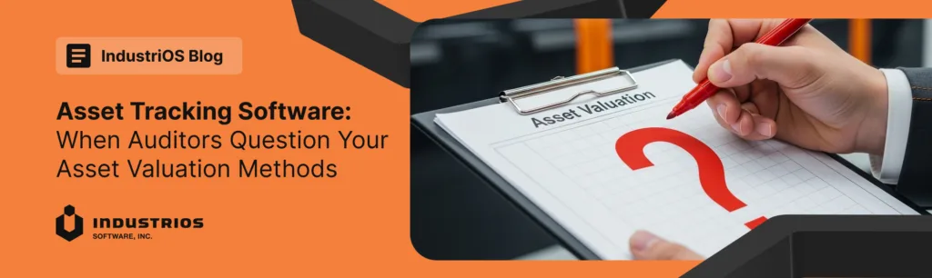 Industrios banner image on asset tracking software
